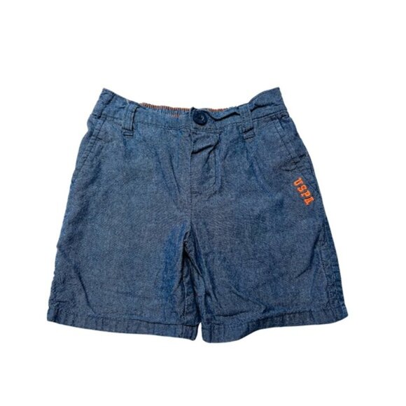 U.S. Polo Assn. Kids Blue Shorts - Picture 1 of 4